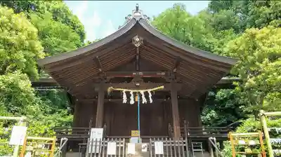 武州白子熊野神社の本殿・本堂