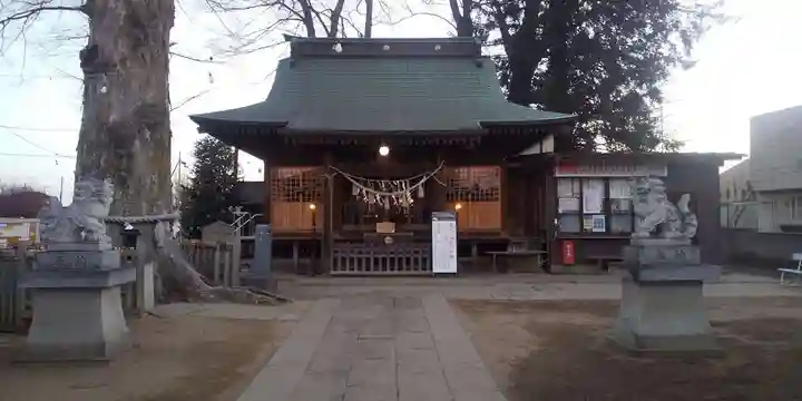 守谷総鎮守 八坂神社の本殿・本堂