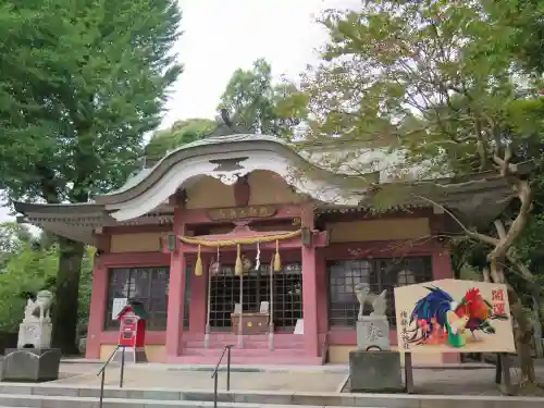 綿都美神社の本殿