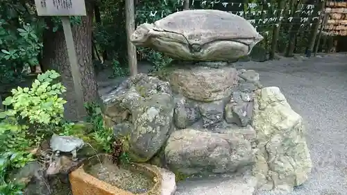 安宅住吉神社の狛犬