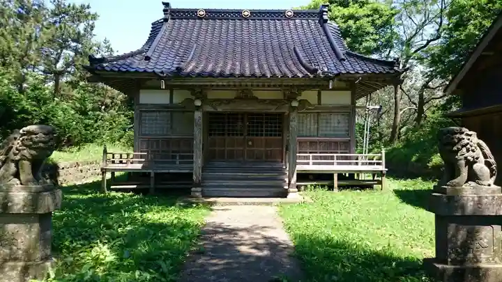 砂館神社の本殿・本堂