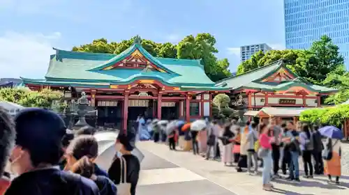 日枝神社の本殿・本堂