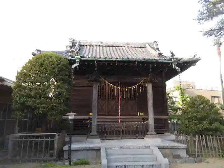 胡録神社の本殿・本堂