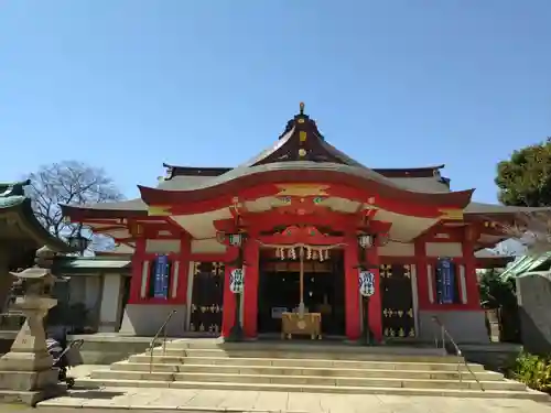 品川神社の本殿・本堂