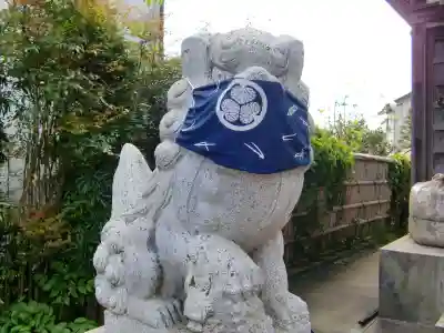 八日市場東照宮の狛犬