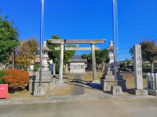 八幡社（稲島町）の鳥居