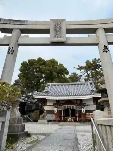 水堂須佐男神社の鳥居