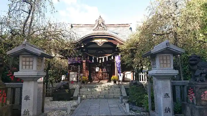 牛天神北野神社の本殿・本堂