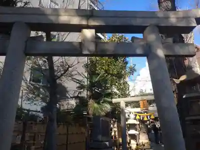 高円寺氷川神社の鳥居