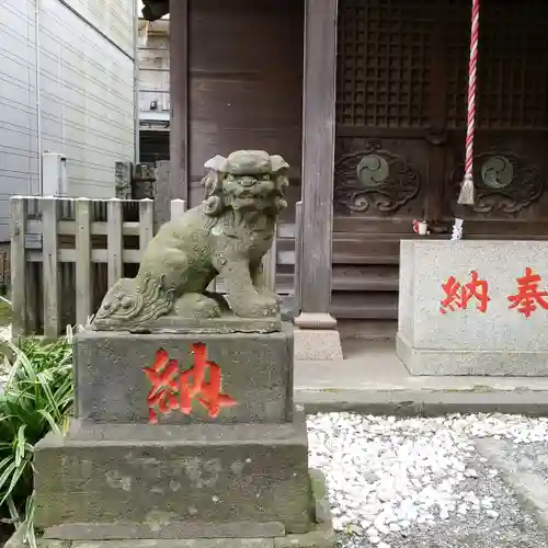 道祖神社の狛犬