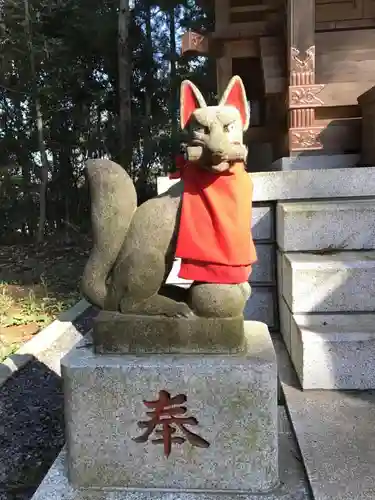 阿夫利神社の狛犬