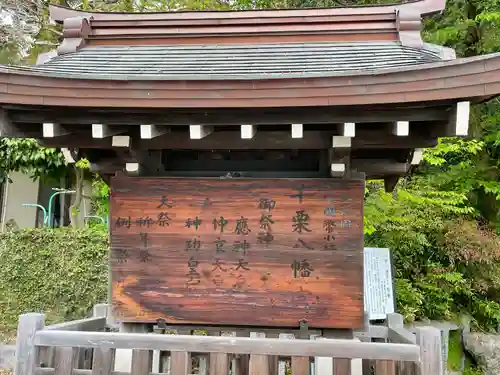 千栗八幡宮の建物その他