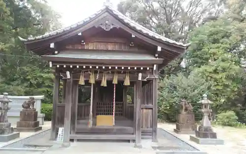 佐谷神社の本殿