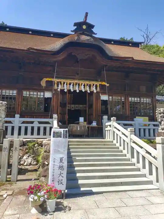 手力雄神社の本殿・本堂