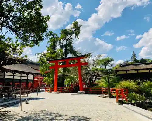 賀茂御祖神社（下鴨神社）の鳥居