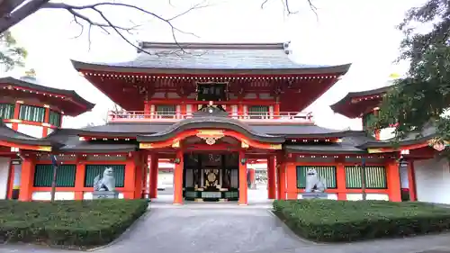 千葉神社の山門・神門