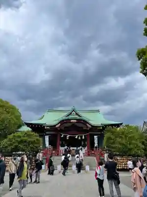 亀戸天神社の本殿・本堂