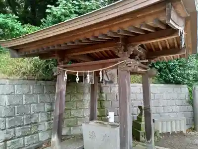 御霊神社の手水舎