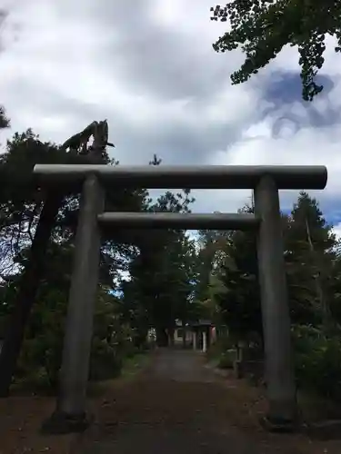 新十津川神社の鳥居