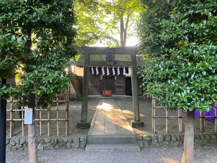 大國魂神社の鳥居