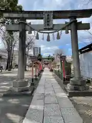 千住神社の鳥居