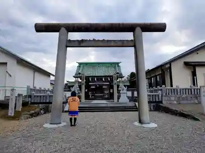 西條神社の鳥居