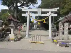 都波岐奈加等神社の鳥居