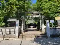 石神井氷川神社の鳥居