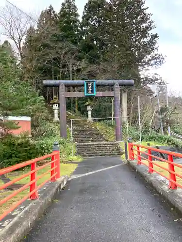 堀出神社の鳥居