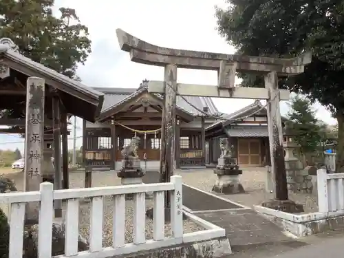 琴平神社の鳥居