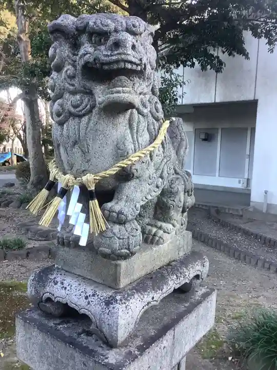 天神社(勝川町)の狛犬