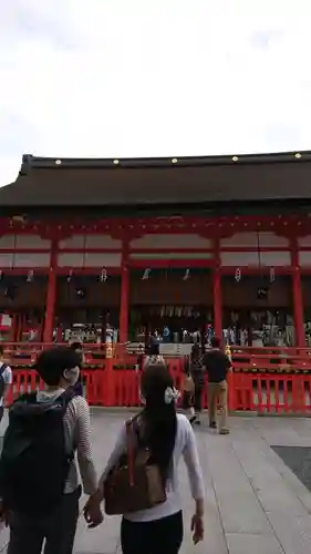 伏見稲荷大社の本殿・本堂