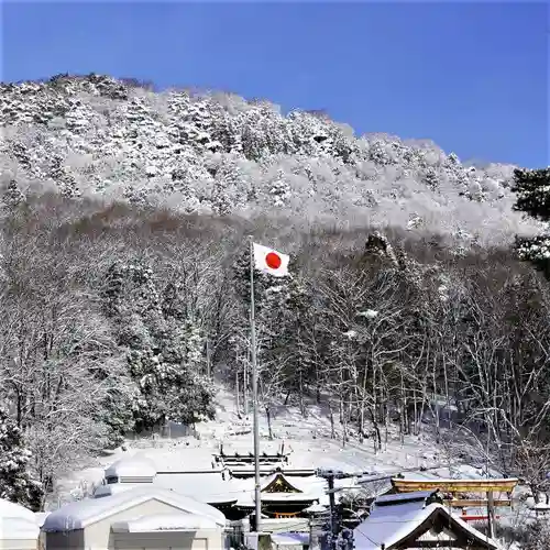 福島縣護國神社の景色