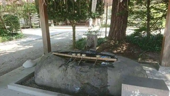 黒磯神社の手水舎