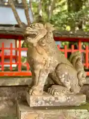 手向山八幡宮の狛犬