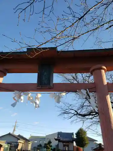 氷川神社の鳥居