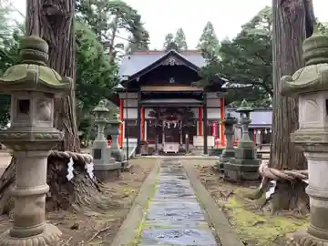 石鳥谷熊野神社の本殿・本堂
