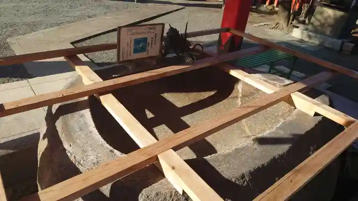 仲宿八幡宮の手水舎