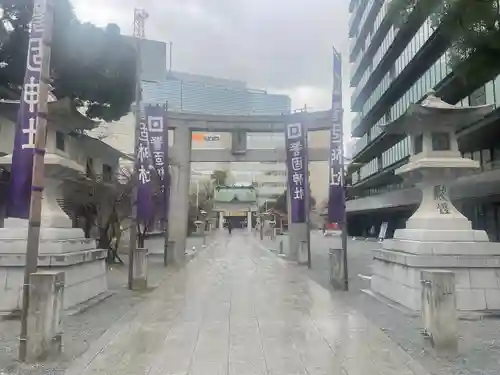 警固神社の鳥居
