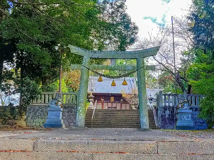 大平八幡宮の鳥居