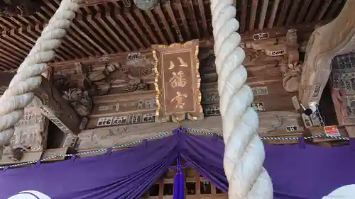 間々田八幡宮の本殿・本堂