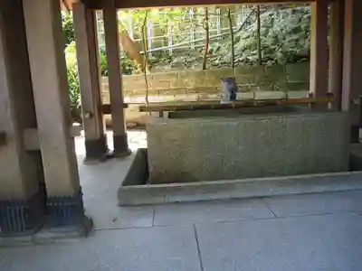 江島神社の手水舎