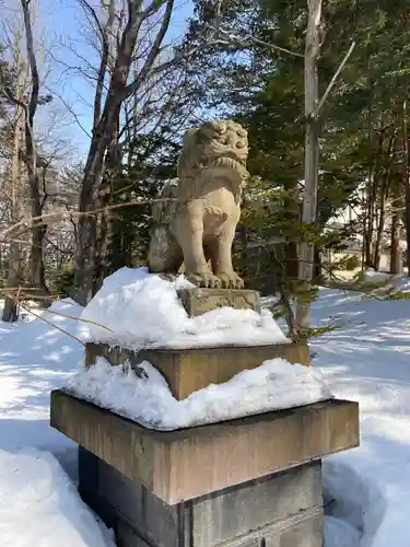 栗沢神社の狛犬