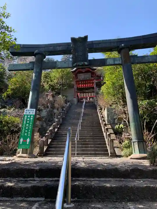 太平山神社の鳥居