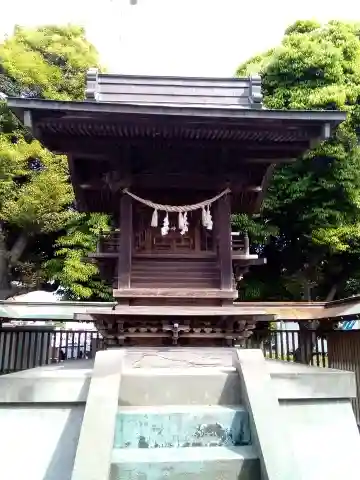 諏訪社の本殿・本堂