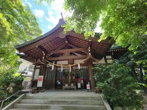 萱津神社の本殿・本堂