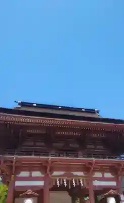 津島神社の山門・神門