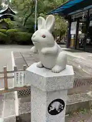 岡崎神社の狛犬