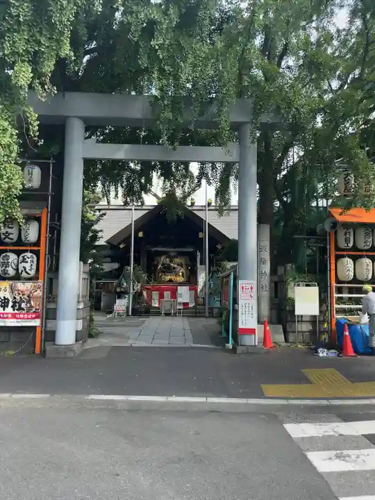 波除神社(波除稲荷神社)の鳥居