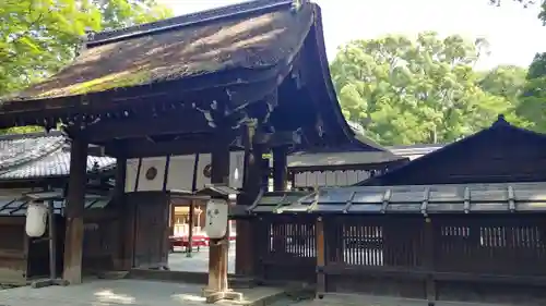 河合神社（鴨川合坐小社宅神社）の山門・神門